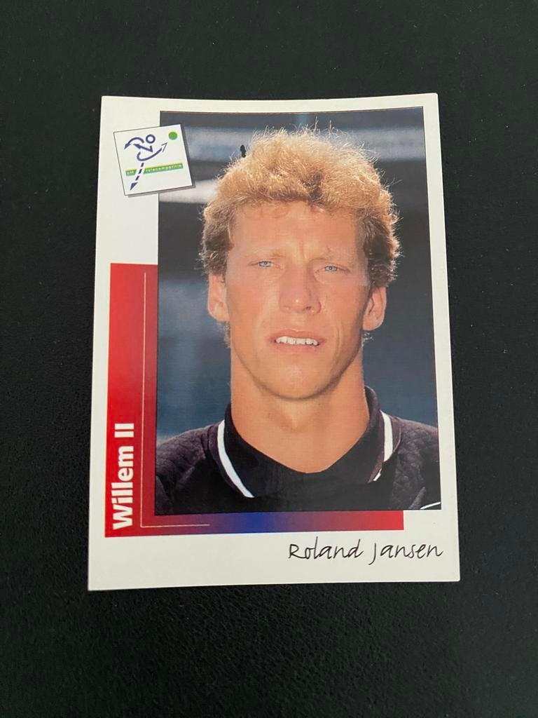 Roland Jansen - Willem ll - Panini Voetbal 96, Verzamelen, Sportartikelen en Voetbal, Ophalen of Verzenden, Zo goed als nieuw
