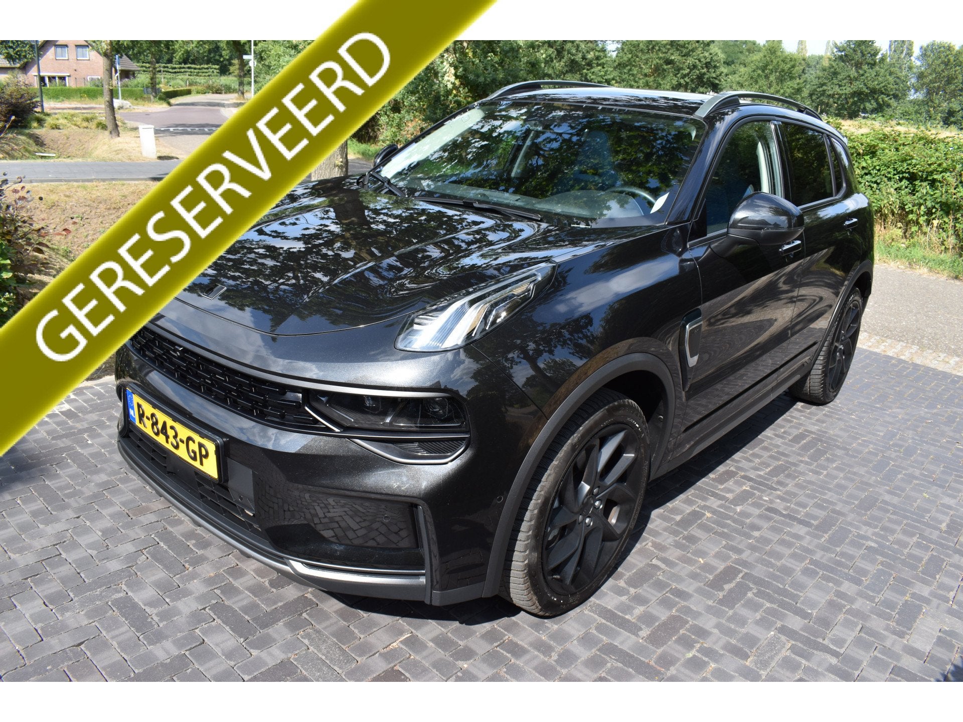 Lynk & Co 01 1.5 PANO BLACKLINE, TREKH, NIEUWST.! (bj 2022), Auto's, Stof, Met garantie (alle), Origineel Nederlands, Bedrijf