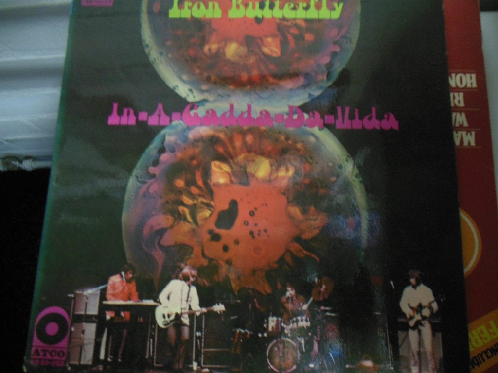 lp pop rock iron butterfly in-a gadda-da -vida vinyl record, LP, Ophalen of Verzenden, Zo goed als nieuw, 12 inch