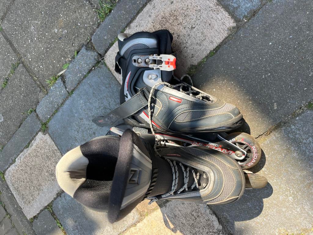 Gebruikte Inline Skates - Maat 42, Sport en Fitness, Skeelers, Heren, Zo goed als nieuw, Inline skates 4 wielen, Ophalen