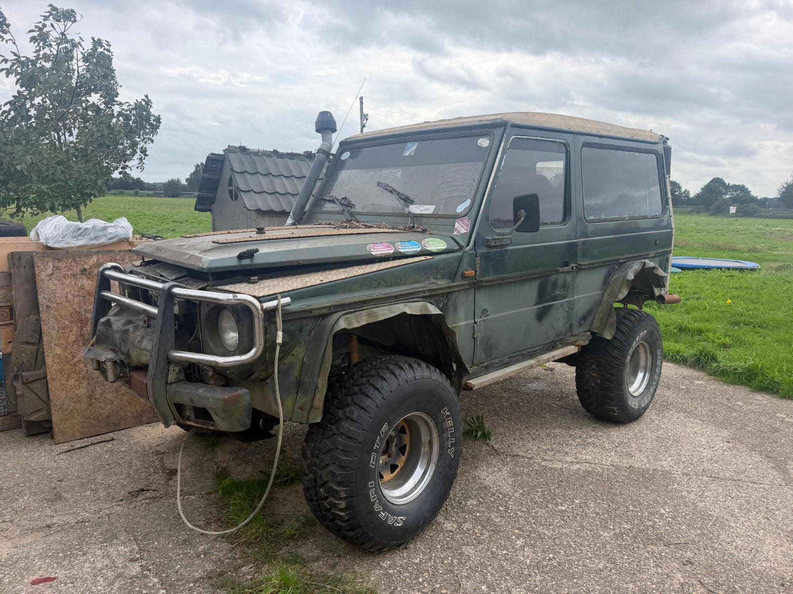 Mercedes-Benz G300 GD 6-cilinder diesel off road, Auto's, Mercedes-Benz, Bedrijf, Vierwielaandrijving, SUV of Terreinwagen