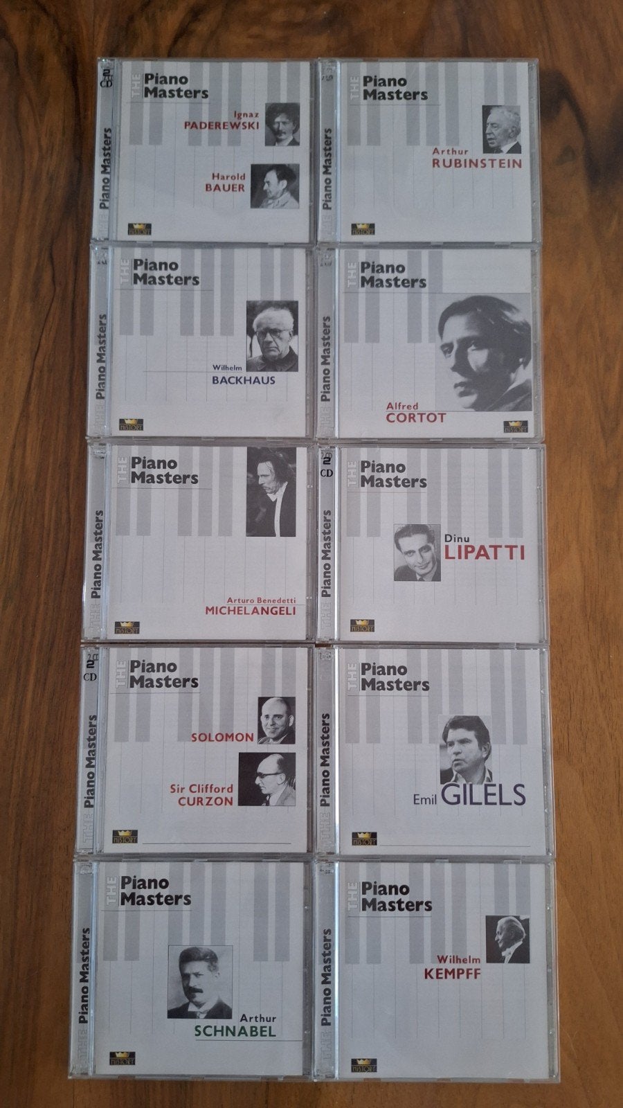 The Piano Masters CD Collectie (10 stuks), Gebruikt, Overige componisten, Ophalen of Verzenden, Romantiek