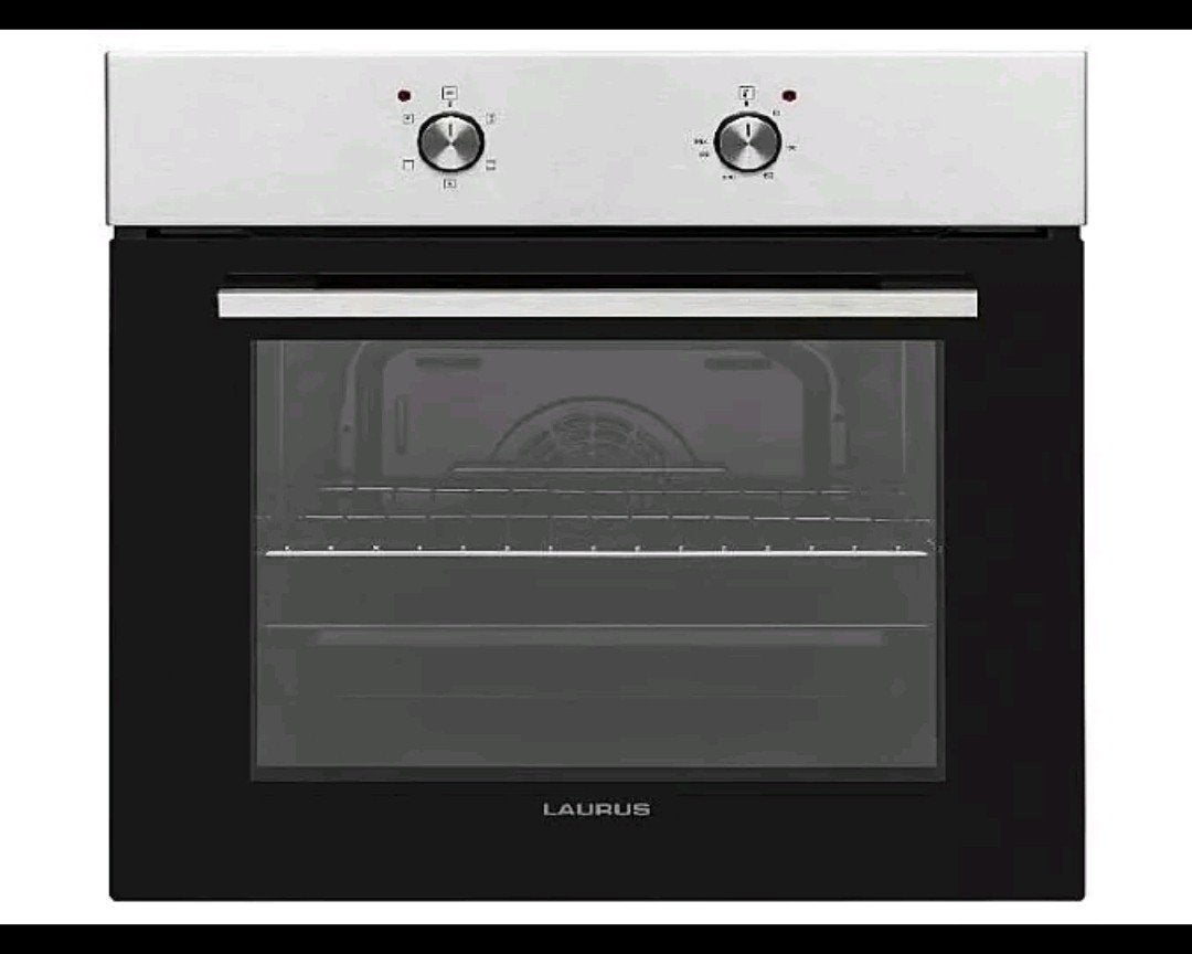 Laurus LEB 5 inbouw bakoven 60 cm RVS hetelucht, ., Nieuw, Ophalen of Verzenden, .