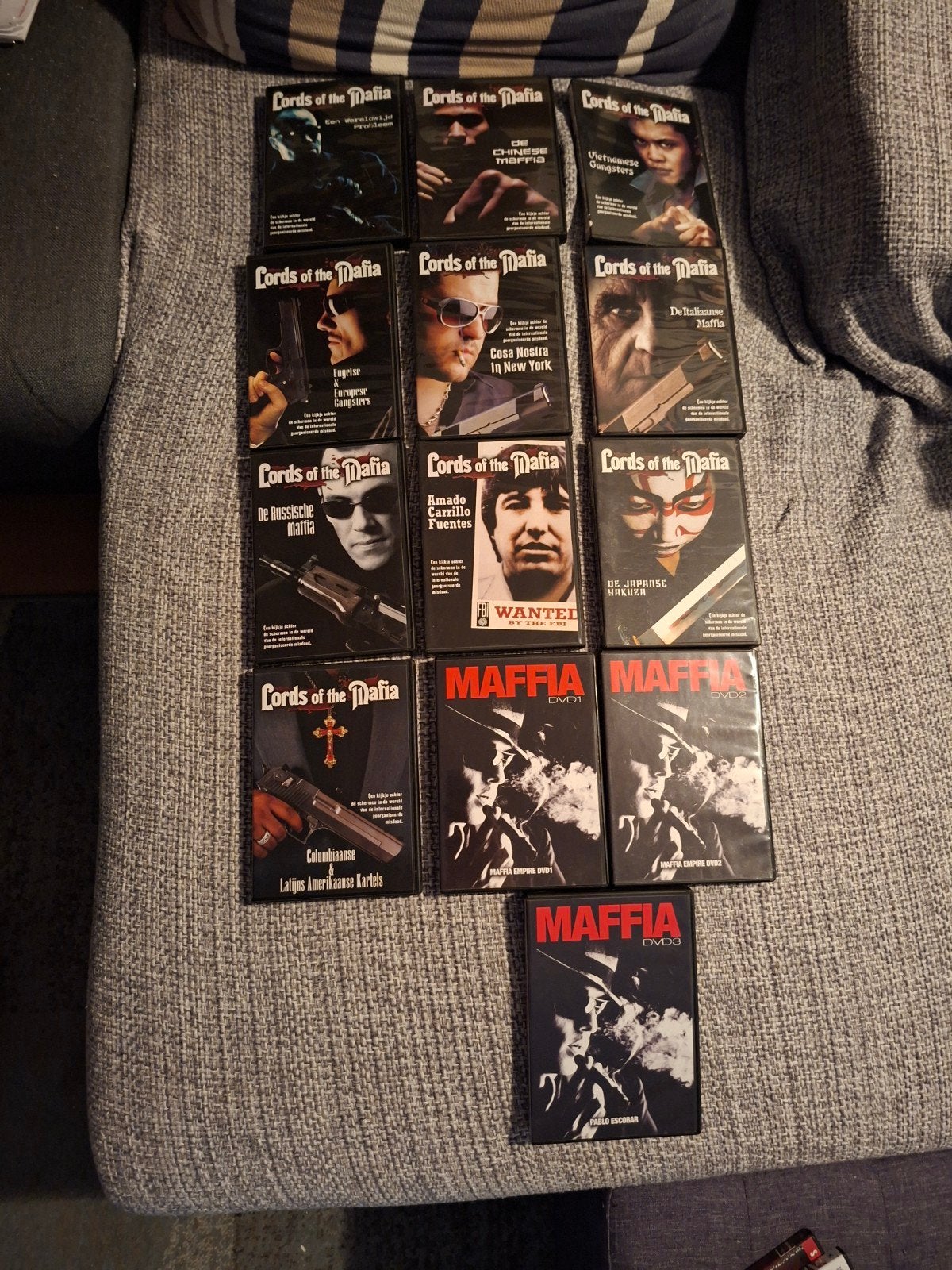 lords of the mafia en maffia, Alle leeftijden, Ophalen of Verzenden, Gebruikt, Oorlog of Misdaad