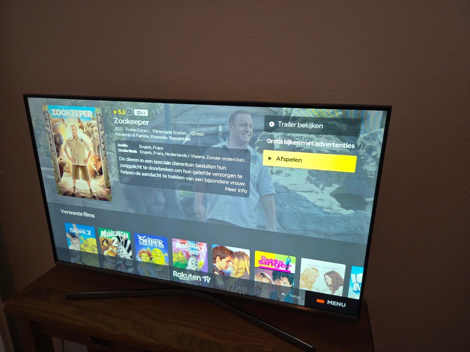 Samsung Led Smart tv 48 inch, Audio, Tv en Foto, Televisies, Ophalen, Gebruikt, 100 Hz, Samsung