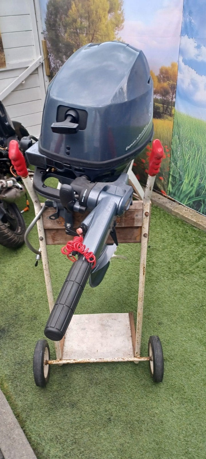 15 pk langstaart yamaha 4 takt zeer goede buitenboordmotor, Ophalen, 10 tot 30 pk, Viertaktmotor, Nieuw