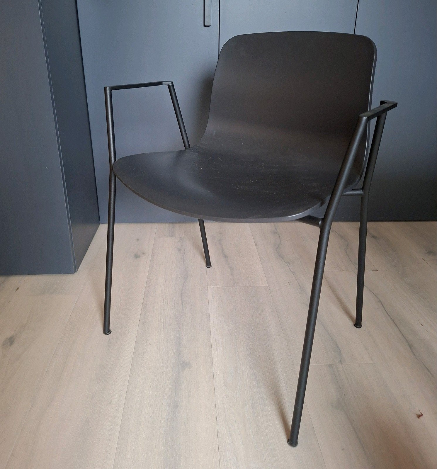 HAY AAC18 Stoel - Zwart, Ophalen, Modern, Scandinavisch, Zwart, Eén