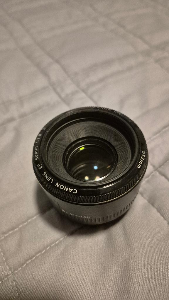 Canon 50mm f1.8 EF lens: perfect voor portret fotografie, Audio, Tv en Foto, Fotografie | Lenzen en Objectieven, Ophalen, Zo goed als nieuw