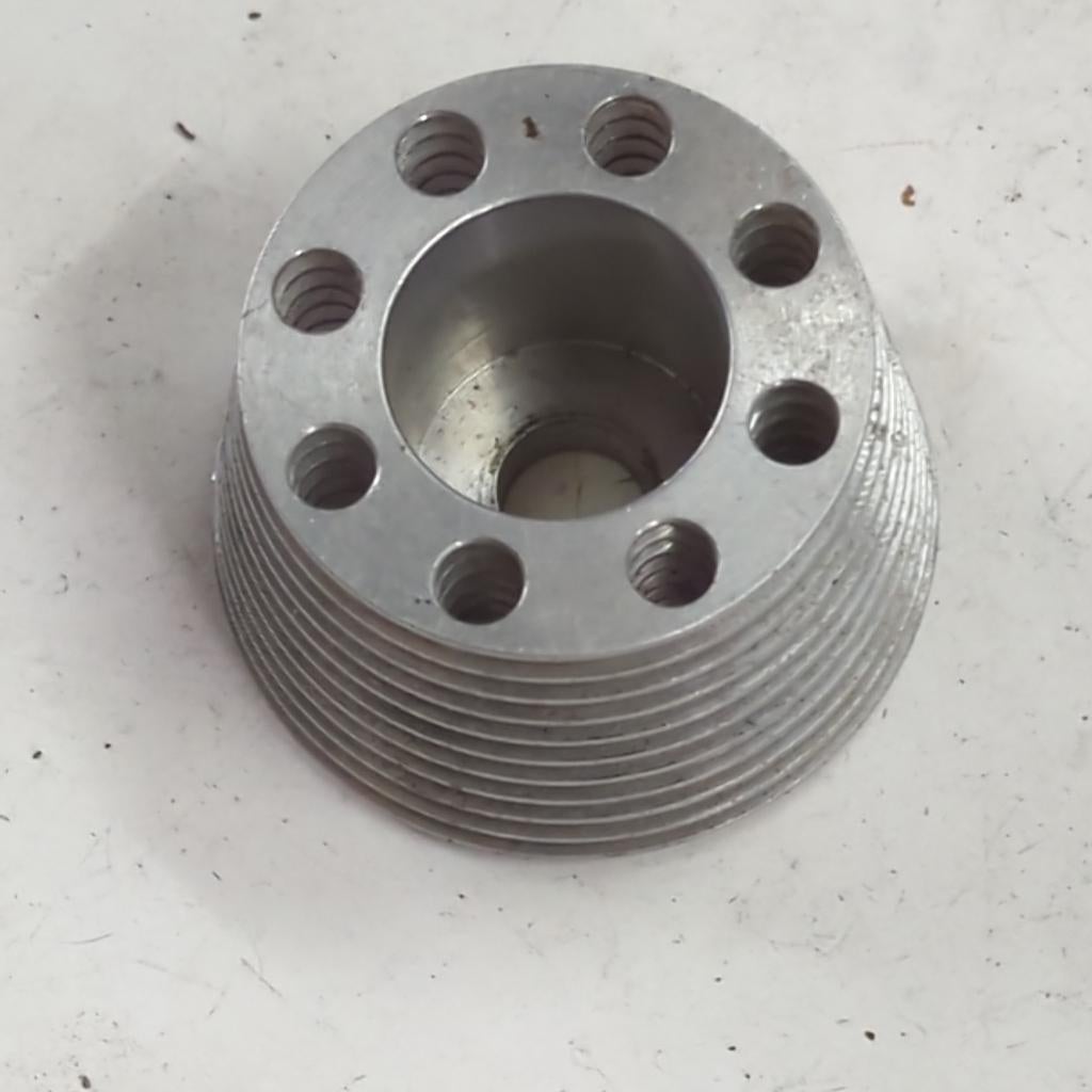 Bigscale aluminium koelkop, mogelijks voor FG Solo motor, Hobby en Vrije tijd, Modelbouw | Radiografisch | Auto's, Gebruikt, Onderdeel
