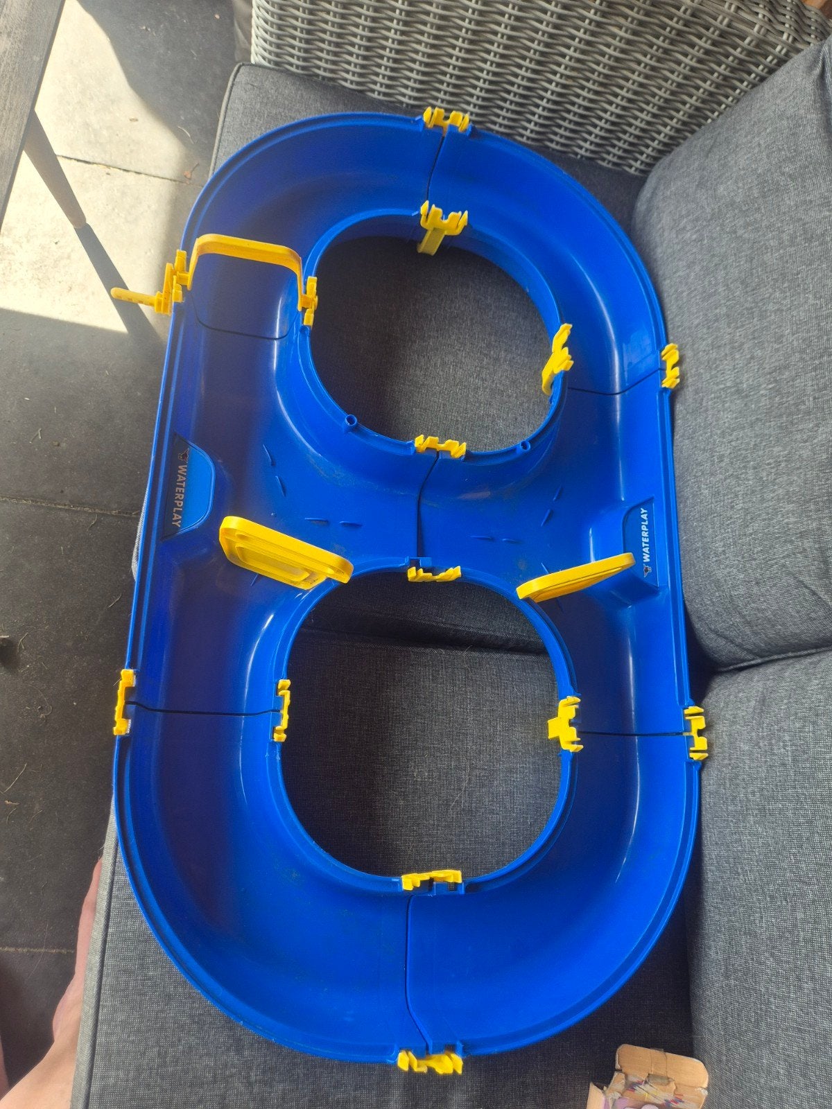 Grote waterplay baan, Ophalen