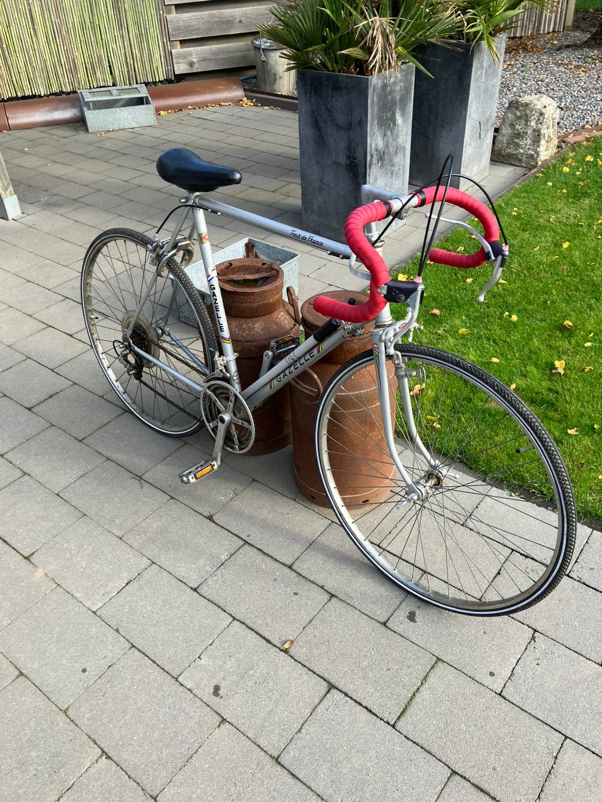 Retro wielrenner fiets, Fietsen en Brommers, Ophalen