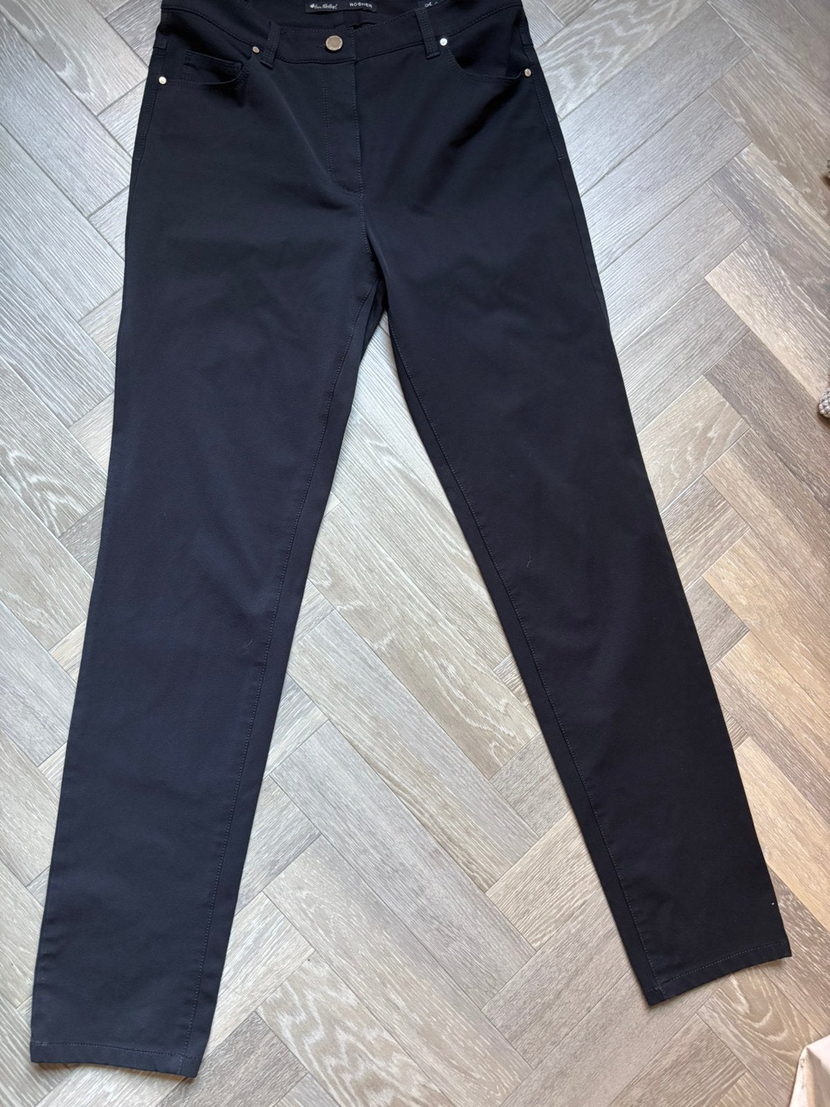 Rosner Audrey Jeans, zwart, maat 38, Zwart, Zo goed als nieuw, Lang, Ophalen