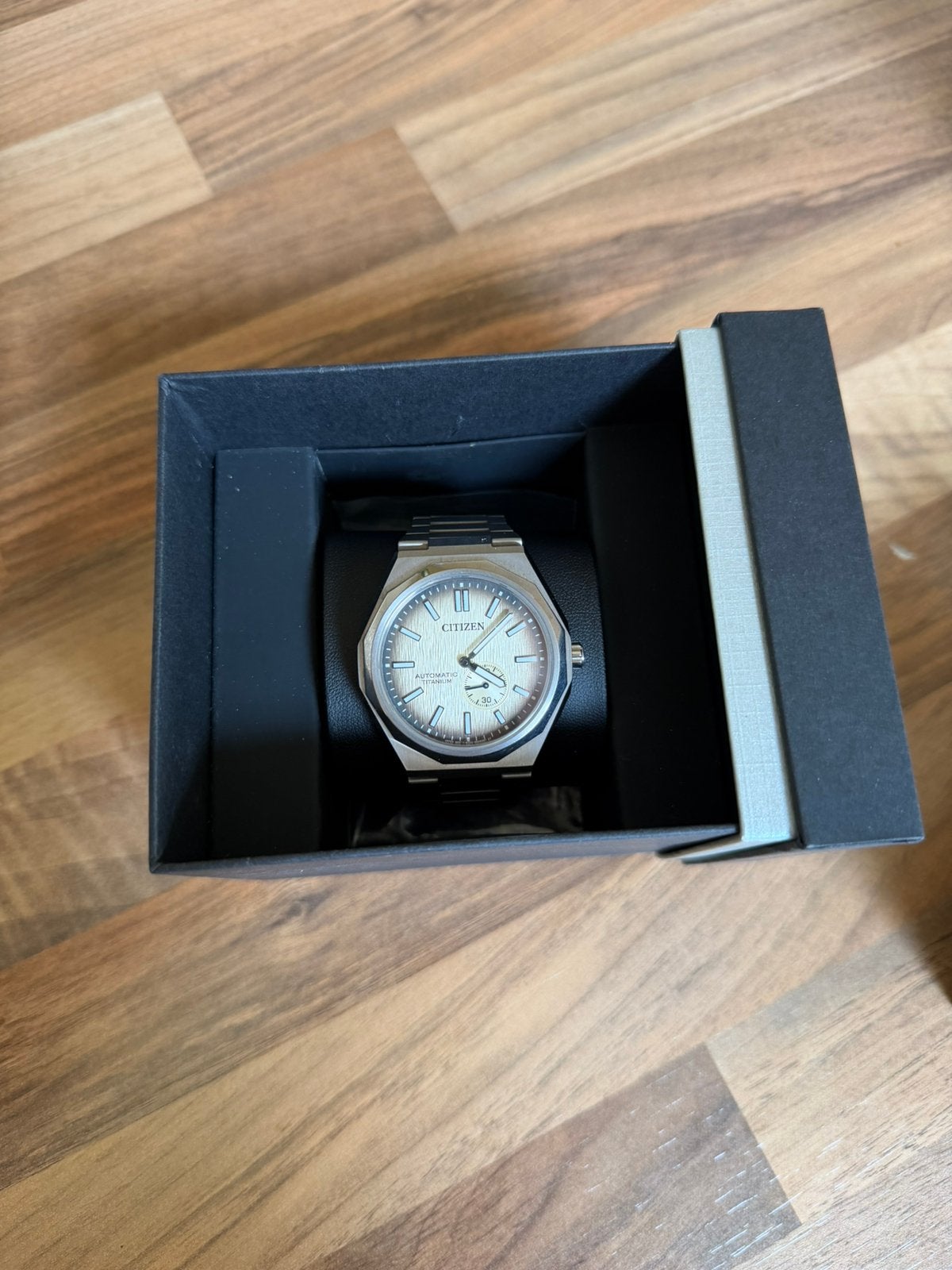 CITIZEN HORLOGE HEREN nk5020 58p, Staal, Ophalen of Verzenden, Zo goed als nieuw, Polshorloge