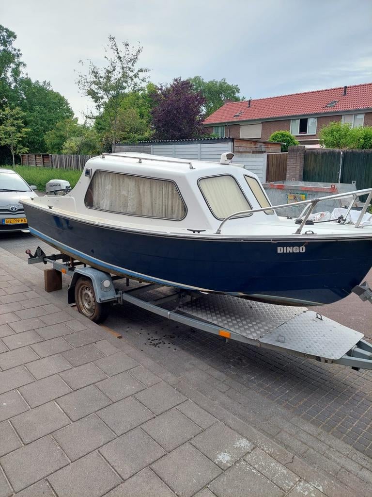 Te koop polyester vis/toerboot, Ophalen