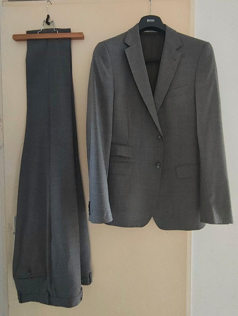 Tweedelig kostuum Van Gils maat 98, Kleding | Heren, Kostuums en Colberts, Ophalen, Overige maten, Van Gils, Grijs