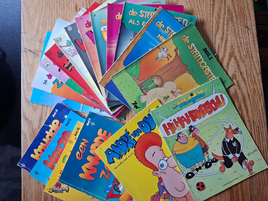 Stamgasten Knudde v Duin Kanjers Toon Van Driel 20x ook los, Meerdere stripboeken, Ophalen of Verzenden, Gelezen, Toon van Driel