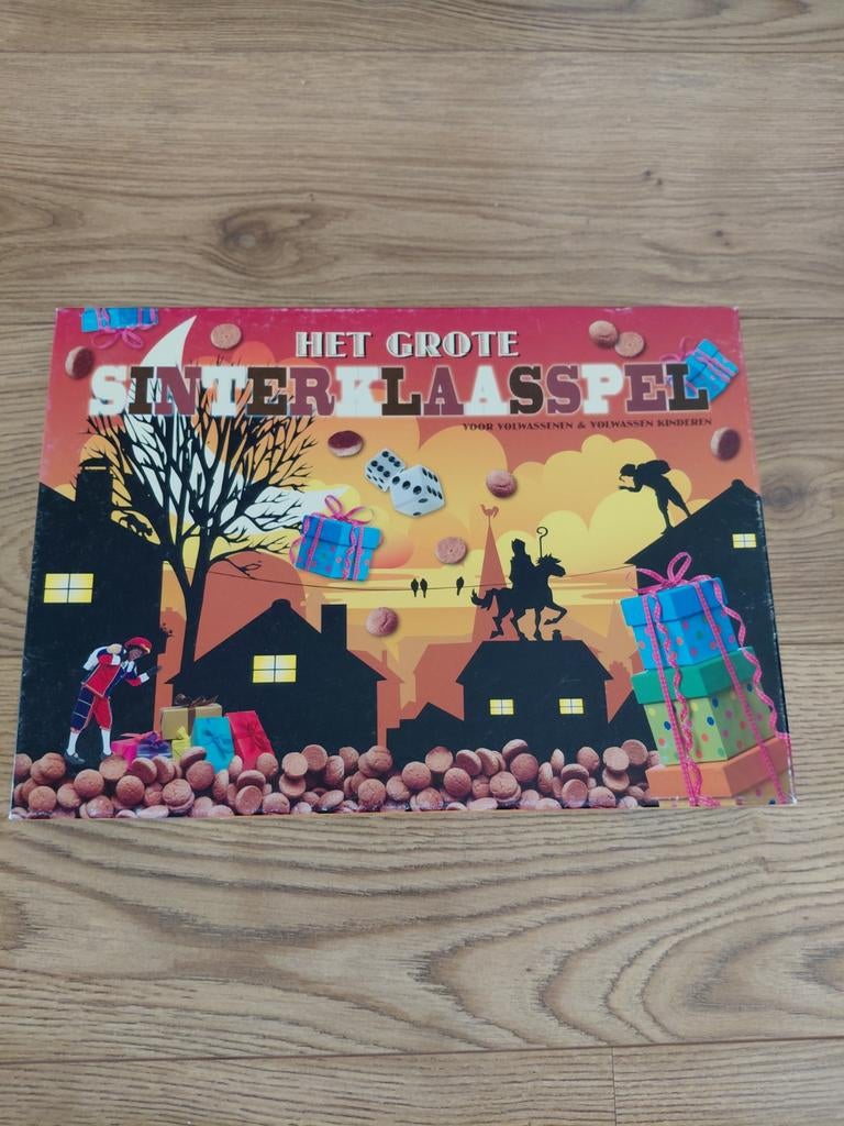 Het Grote Sinterklaasspel - Voor Jong en Oud (10+), Vijf spelers of meer, Ophalen of Verzenden, Zo goed als nieuw