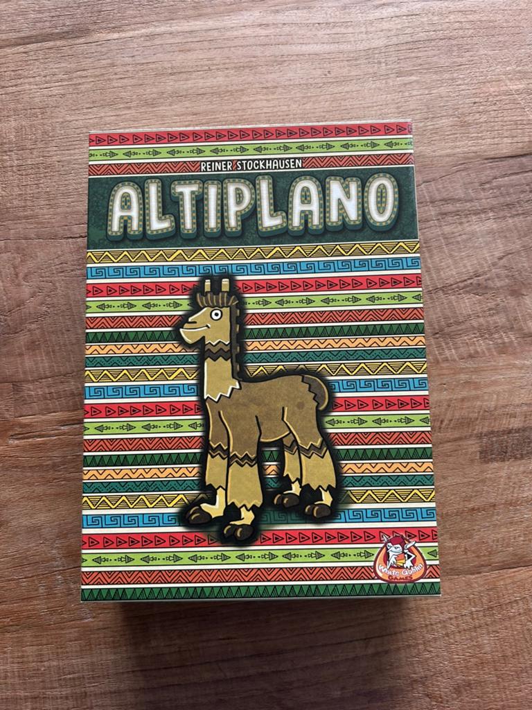Altiplano + uitbreiding De Reiziger, Hobby en Vrije tijd, Gezelschapsspellen | Bordspellen, Zo goed als nieuw, Ophalen of Verzenden