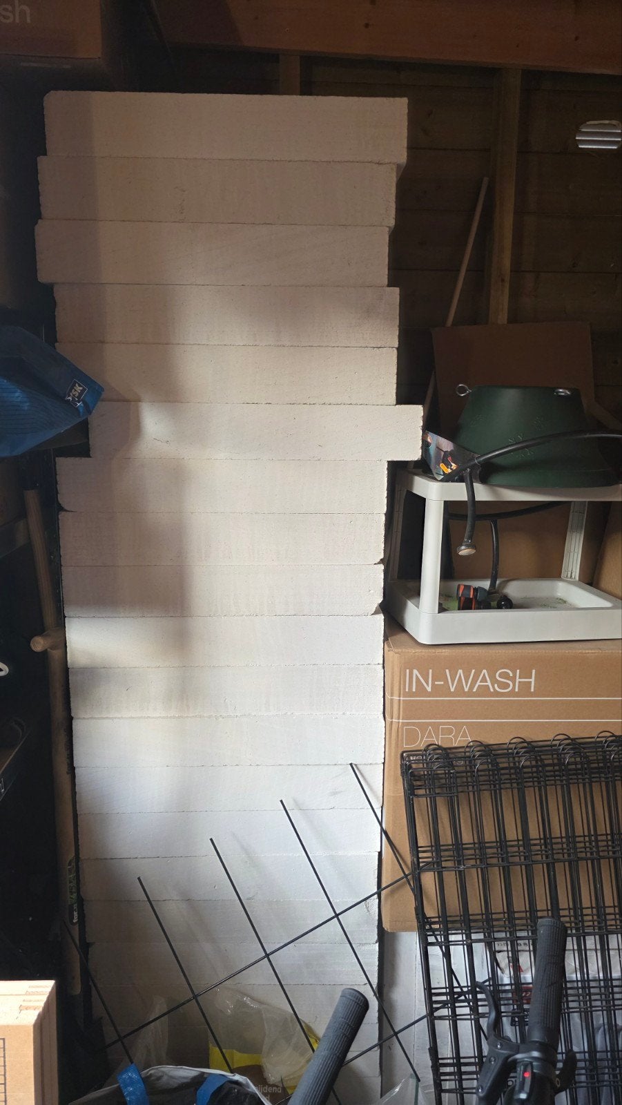 25 cellenbeton blokken 10cm dik, Doe-het-zelf en Verbouw, Ophalen of Verzenden, Kalkzandstenen