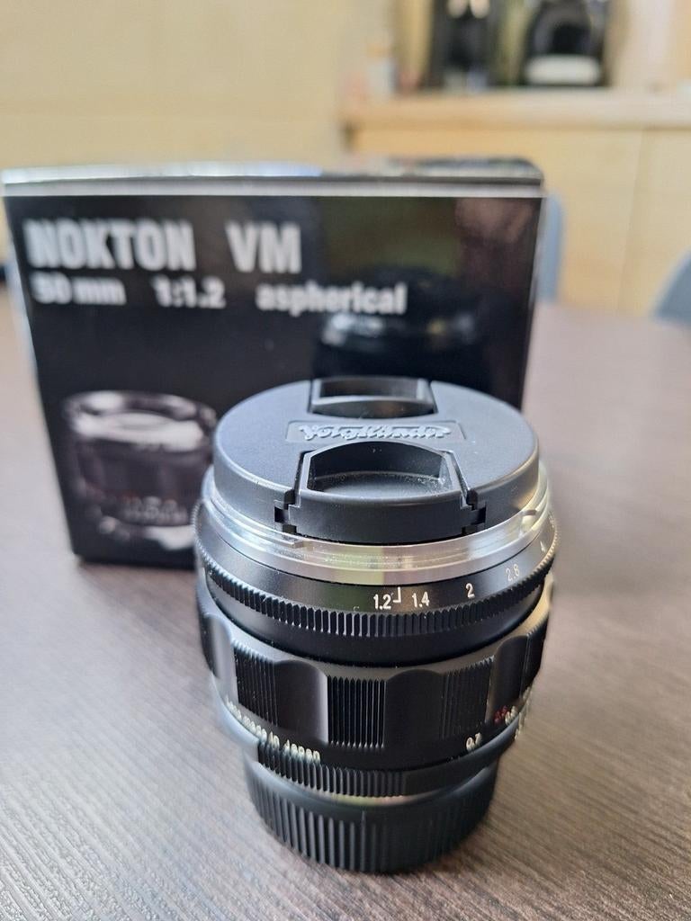 Te koopVoigtlander Nokton VM 50mm F1.2, Ophalen, Standaardlens