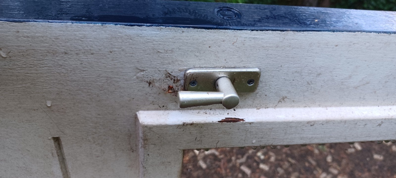 meranti buitendeur, Ophalen, Gebruikt, Overige metalen