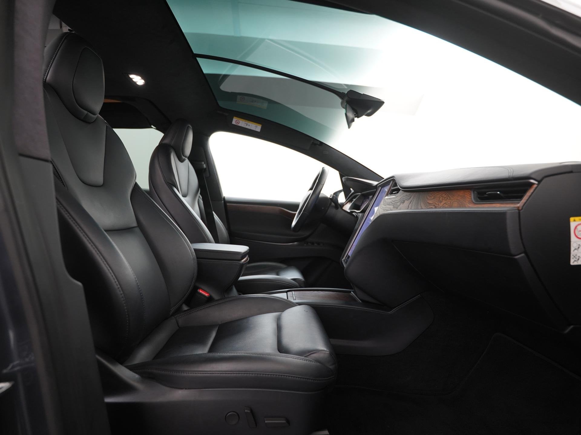 Tesla Model X Long Range 7 Persoons | Trekhaak | Zondag Open, Auto's, Tesla, Gebruikt, 100 kWh, 2433 kg, Leder