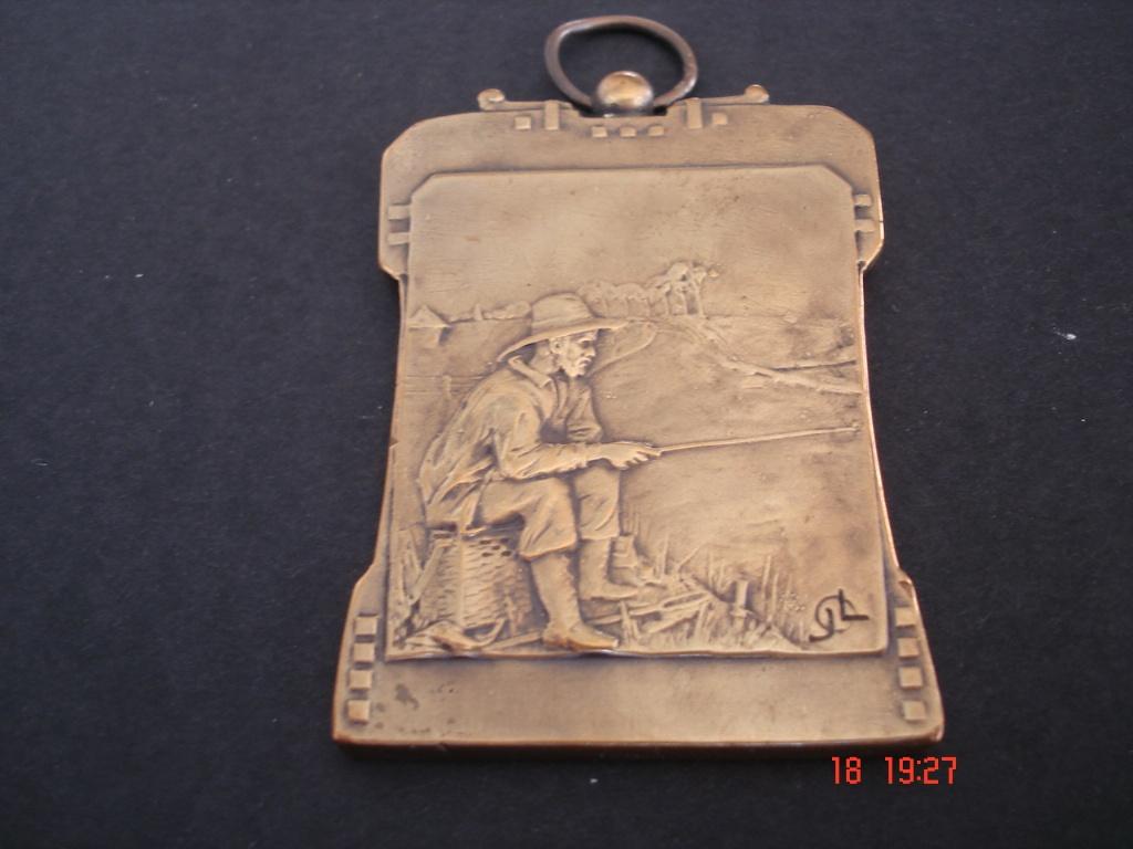 Medaille/Penning  Hengelsport, Ophalen of Verzenden, Overige materialen