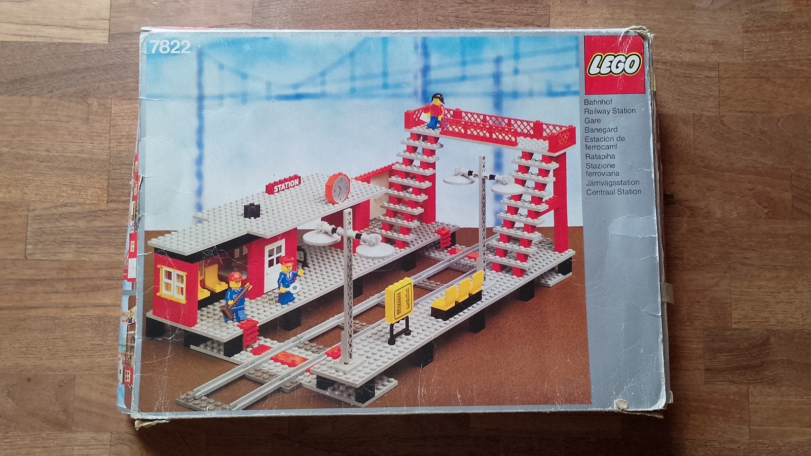 Lego set 7822, alleen de doos en het instructieboekje, Kinderen en Baby's, Ophalen of Verzenden, Gebruikt