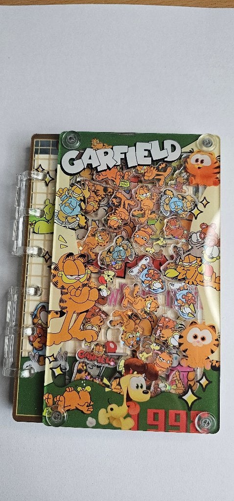 Garfield shaker accrylic notebook , a7, Diversen, Ophalen of Verzenden, Uitwisbaar, Nieuw, A7