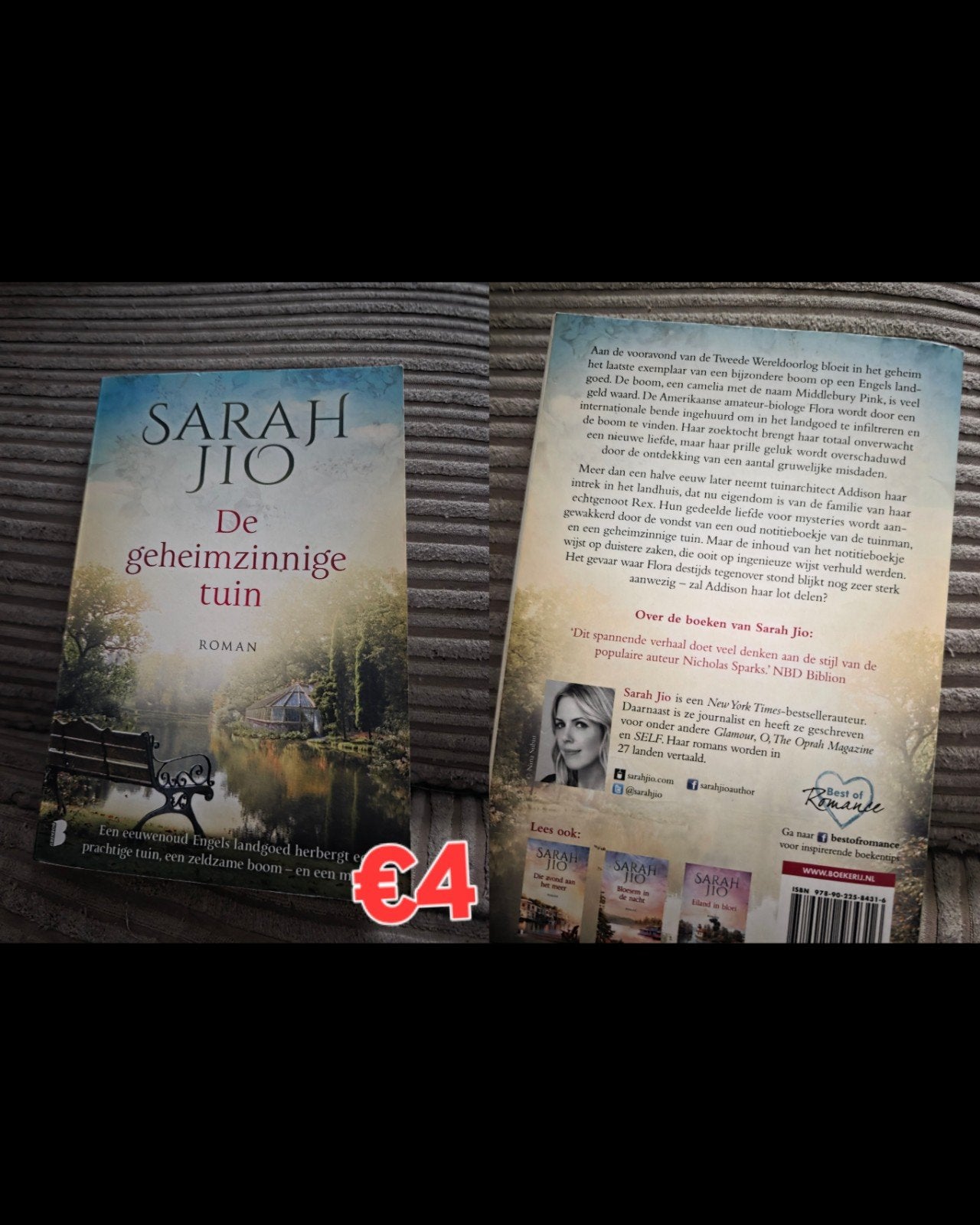 Sarah jio De geheimzinnige tuin, Boeken, Ophalen of Verzenden, Zo goed als nieuw