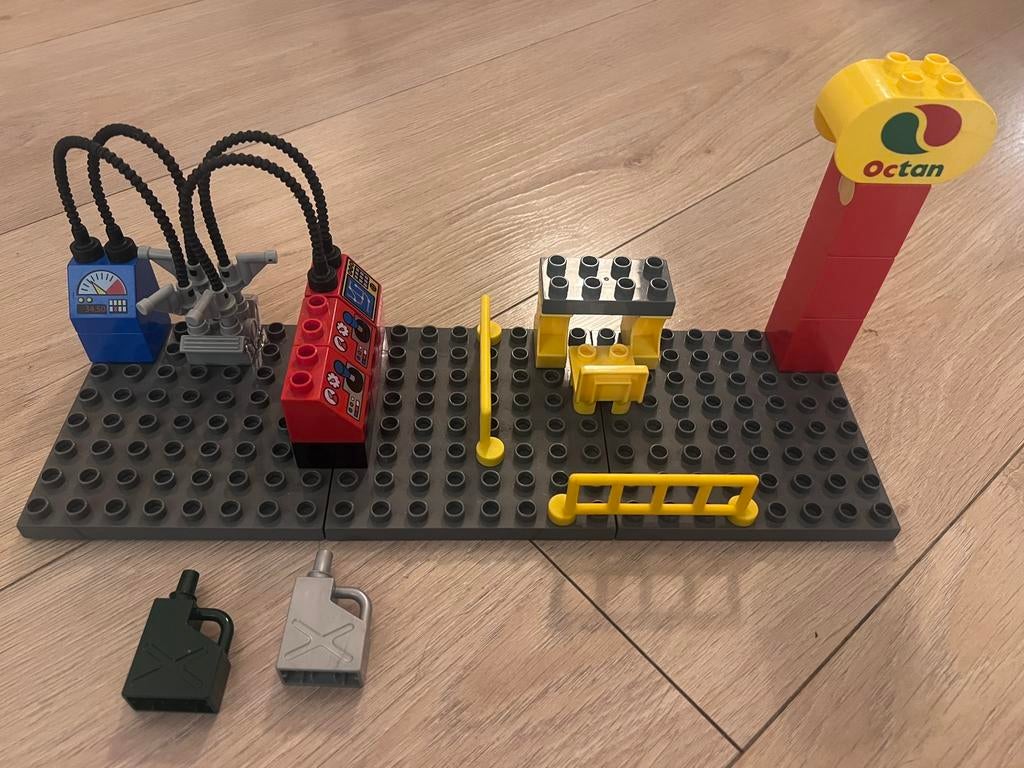 Duplo tankstation, Kinderen en Baby's, Speelgoed | Duplo en Lego, Ophalen, Zo goed als nieuw, Duplo