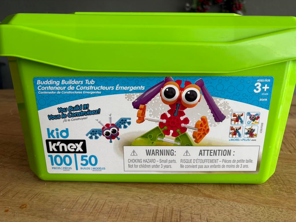 Kid k’nex, Kinderen en Baby's, Speelgoed | Bouwstenen, Ophalen of Verzenden, Zo goed als nieuw, K'nex