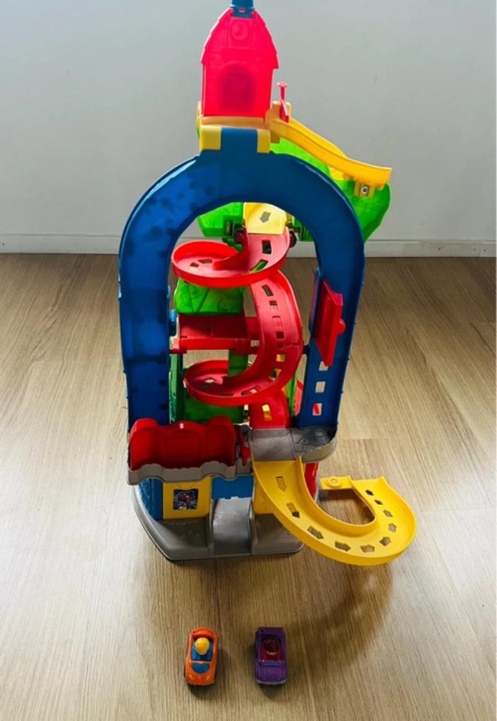 Racebaanset - FISHER PRICE, Ophalen of Verzenden, Gebruikt, Speelset