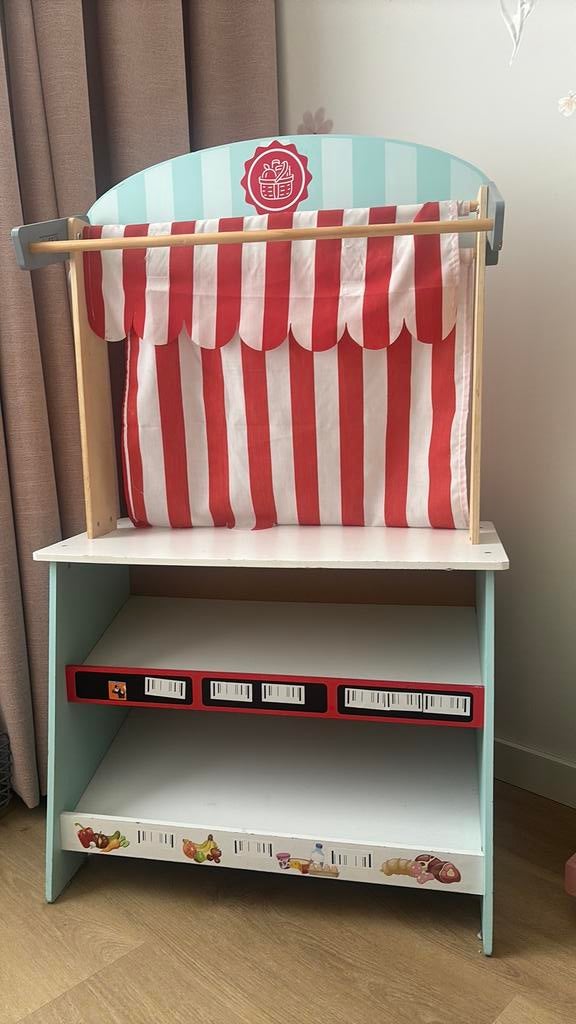 Houten marktkraam, Kinderen en Baby's, Ophalen, Gebruikt