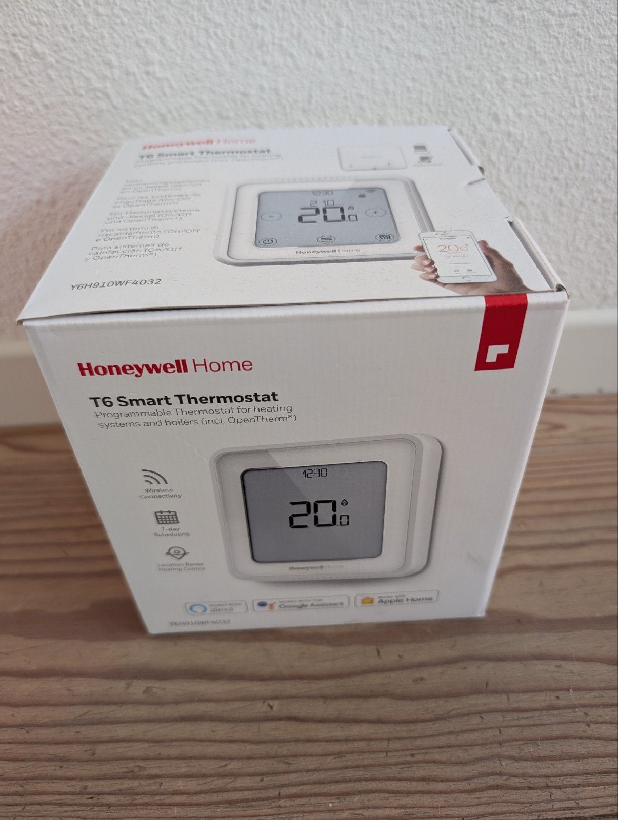 Nieuwe Honeywell Home T6 Smart Thermostaat, Ophalen of Verzenden, Slimme thermostaat, Nieuw