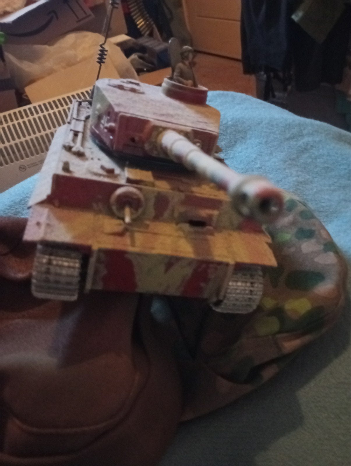 1/30 Tiger 1 tank, Ophalen of Verzenden