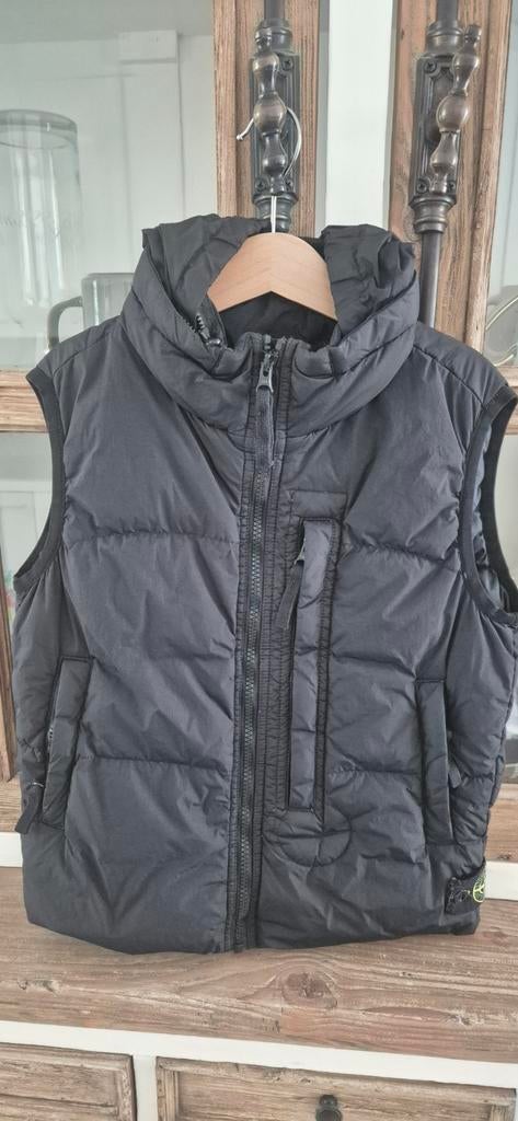 Stone Island Bodywarmer Zwart Maat 8 (128), Ophalen of Verzenden, Zo goed als nieuw, Stone Island, Jongen