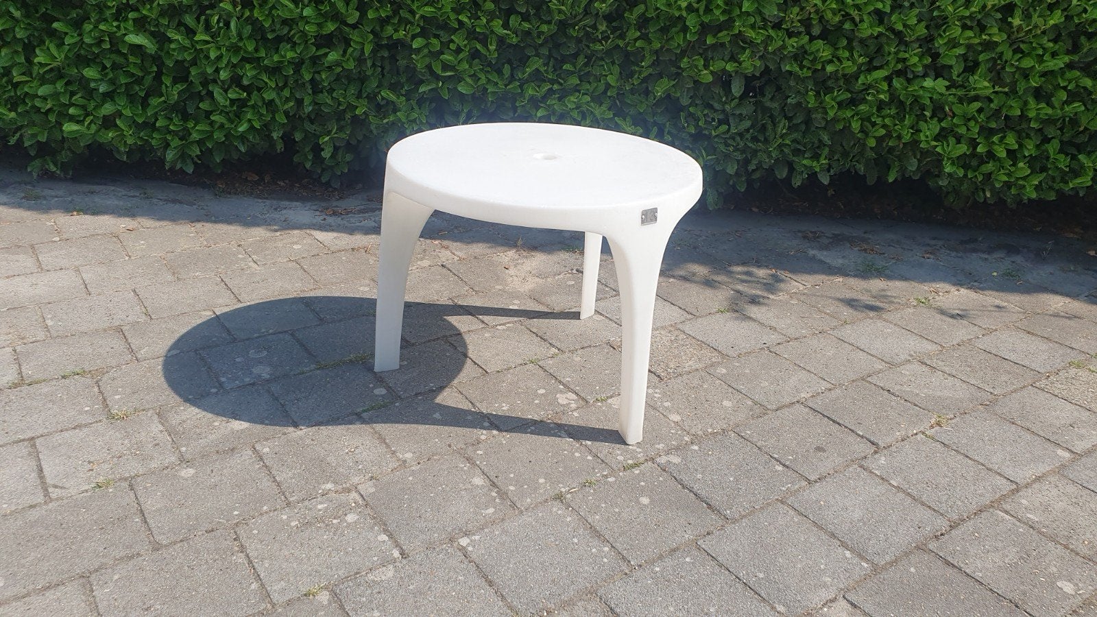 Ron Arad Moroso vintage design tuintafel victoria albert, .., Gebruikt, Eettafel, Teakhout