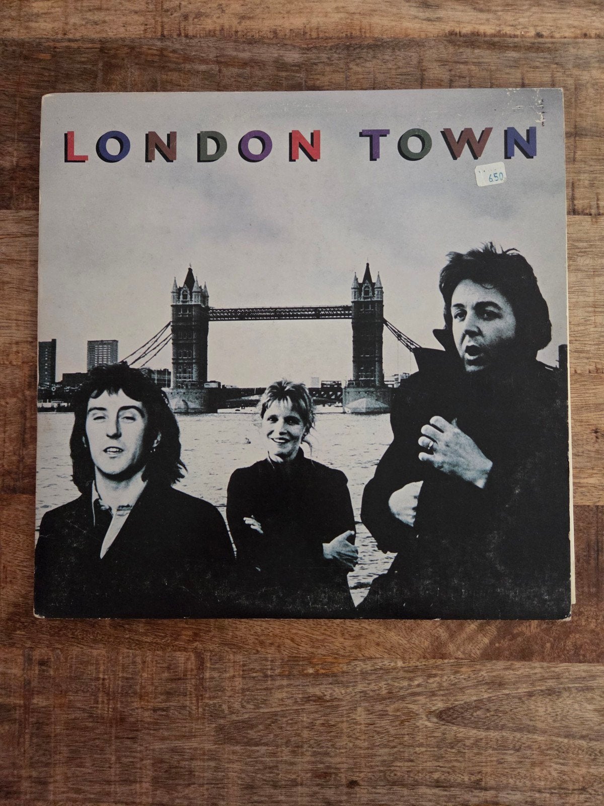 Lp Wings london town, Ophalen of Verzenden