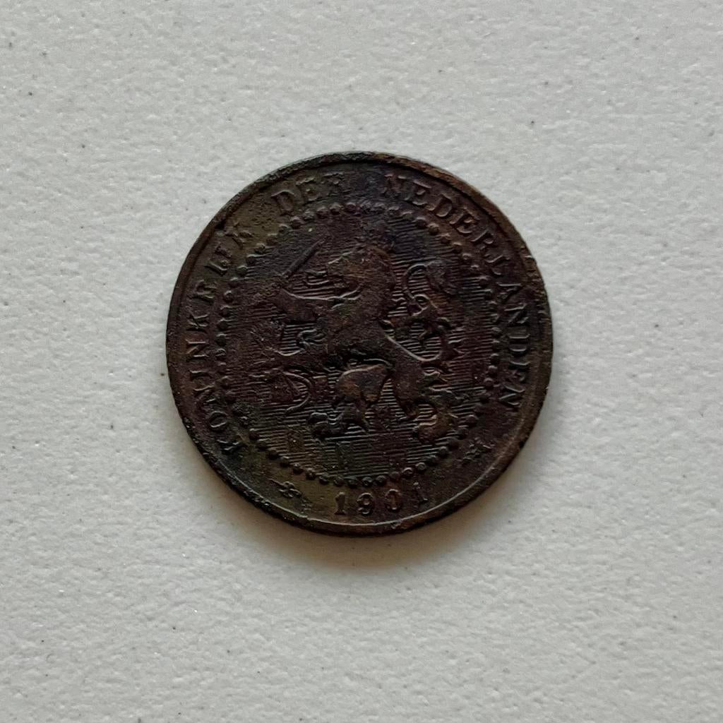 Nederland 1 cent 1901 Type 1, Verzenden, Koningin Wilhelmina, 1 cent