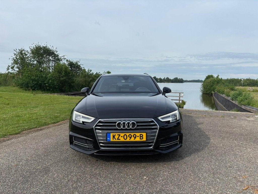 Audi A4 Avant 1.4 TFSI  3 x S-line | Automaat | 3 zone clima, Auto's, Audi, 4 cilinders, 150 pk, Zwart, Origineel Nederlands
