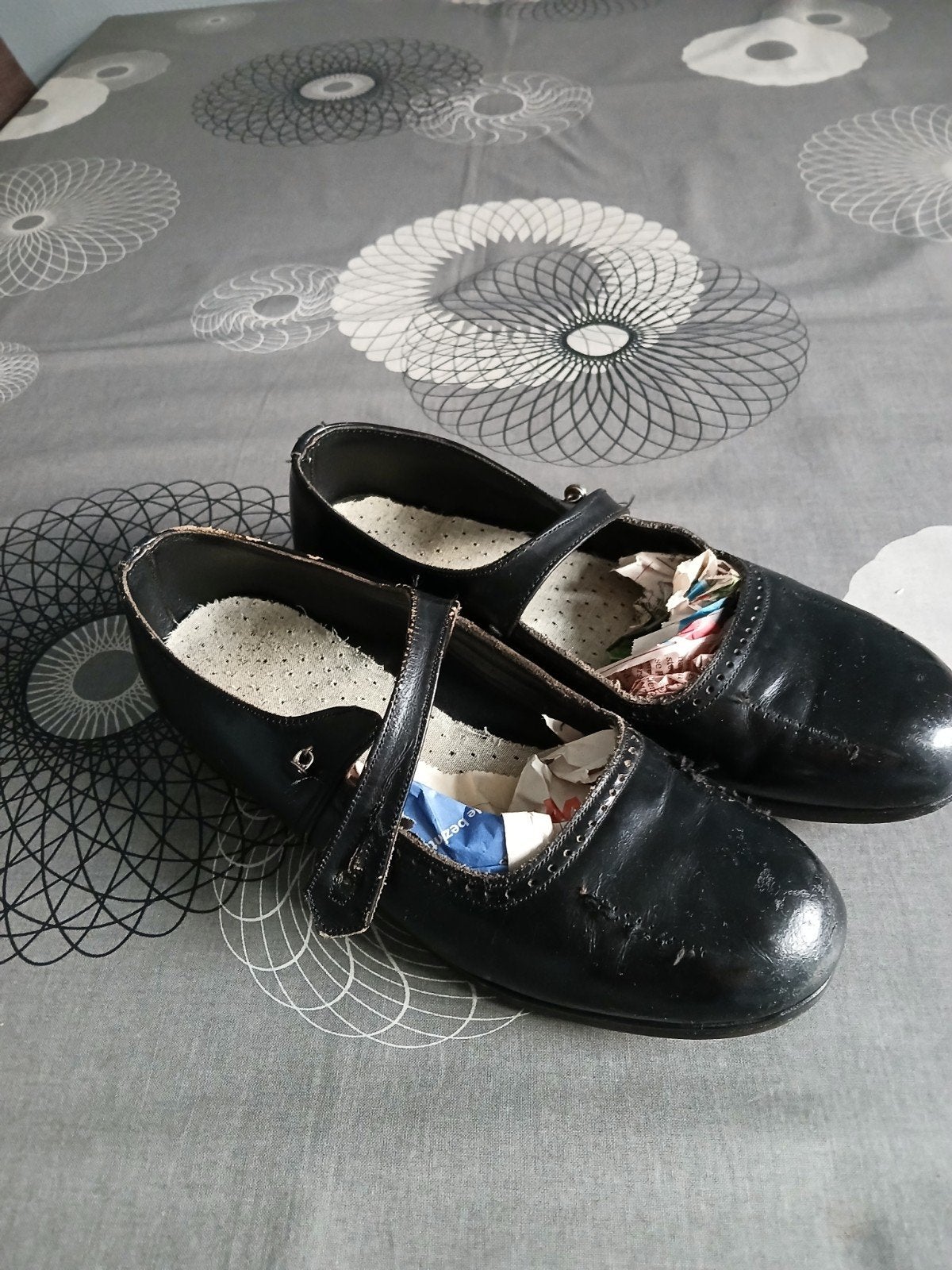 Originele Staphorster strikjesschoenen - Maat 36, Antiek en Kunst, Antiek | Kleding en Accessoires, Ophalen of Verzenden, Kinderen