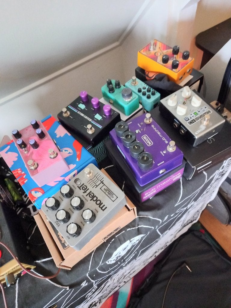 Effect Pedalen, goed als nieuw. EAE, OBNE, MXR, Source, etc, Muziek en Instrumenten, Ophalen, Zo goed als nieuw, Distortion, Overdrive of Fuzz