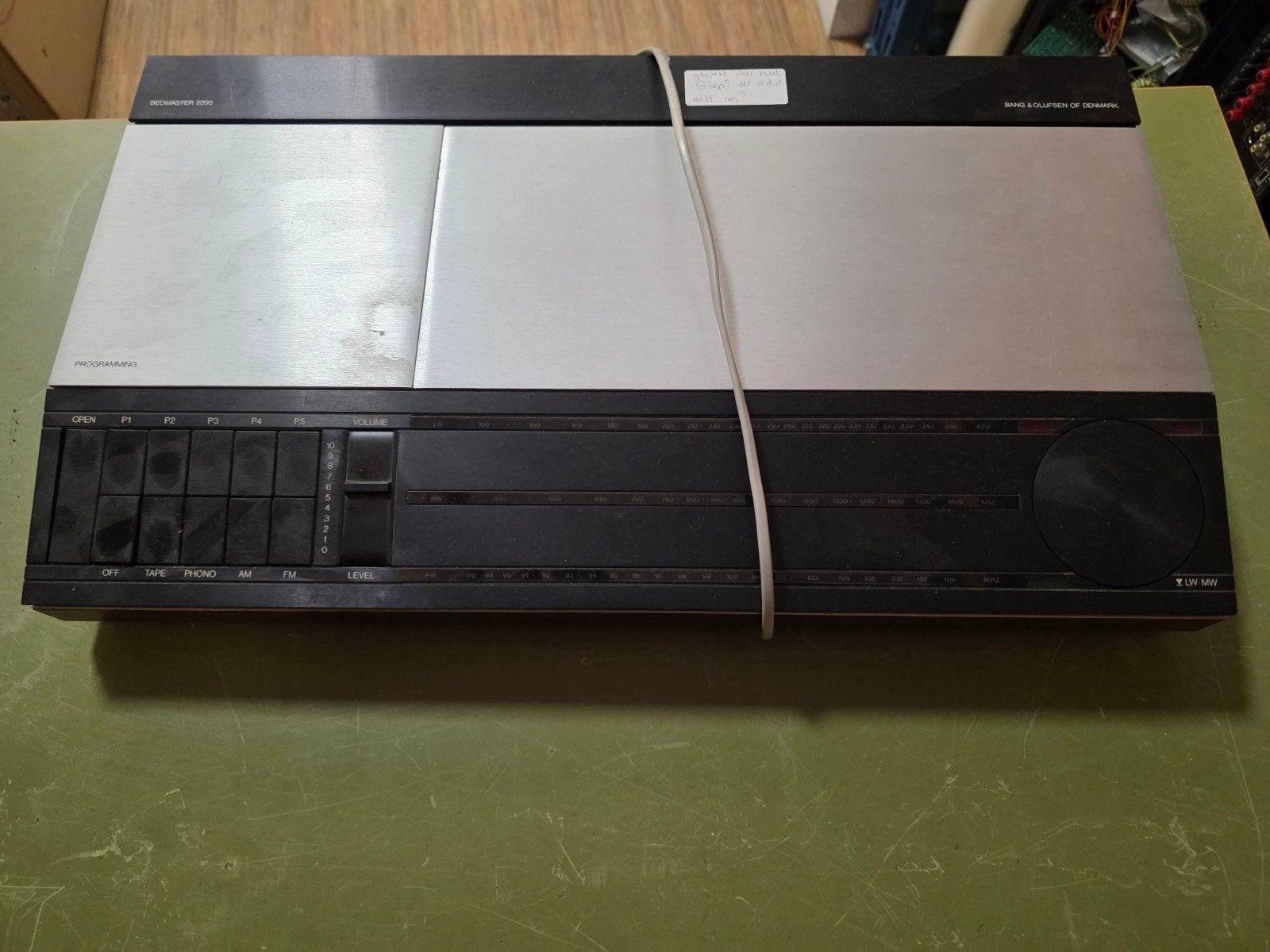 Bang & Olufsen Beomaster 2000 Receiver - Vintage Audio, Ophalen