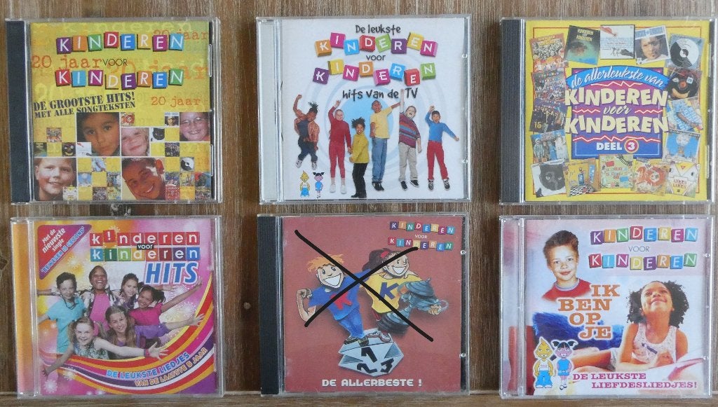 Leuke verzamel cd’s van Kinderen voor Kinderen, Cd's en Dvd's, Ophalen of Verzenden, Zo goed als nieuw