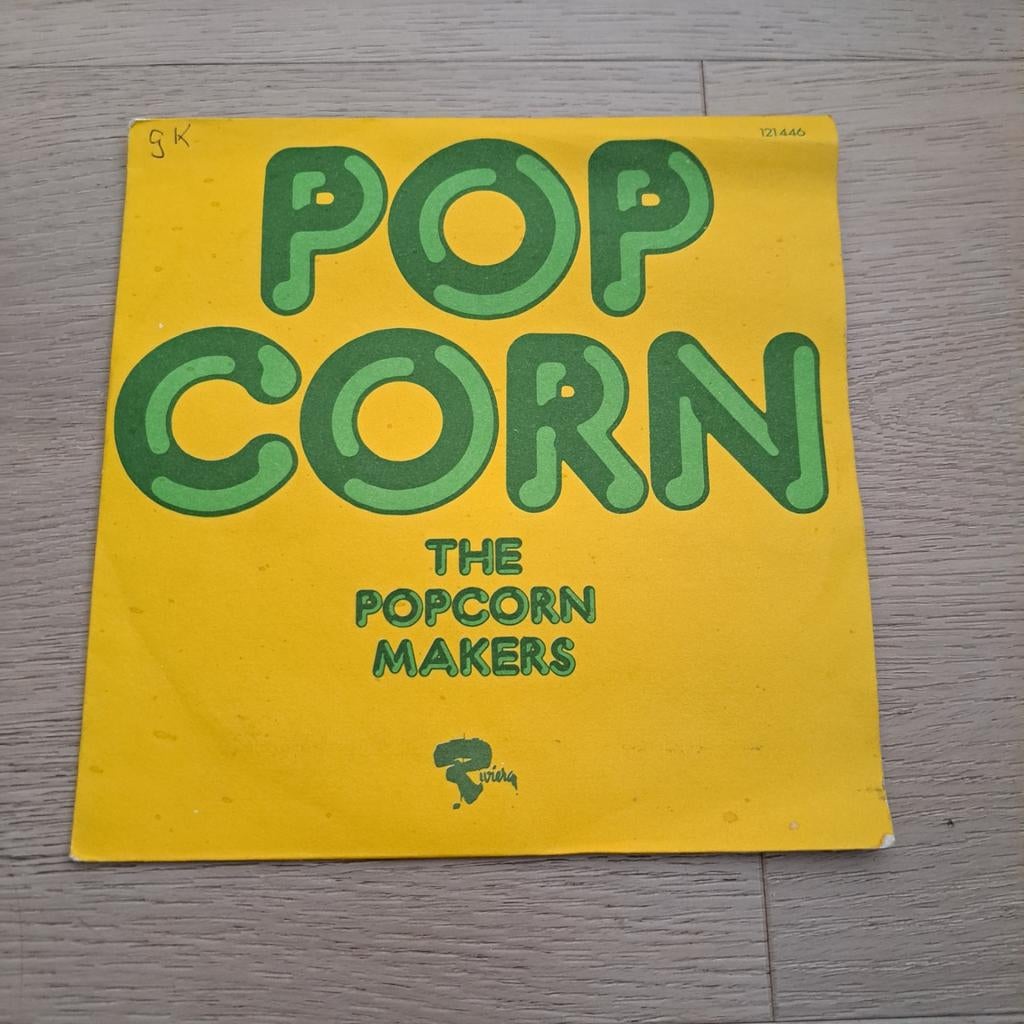 The Popcorn Makers - Popcorn (Single, 1972, Frankrijk), Gebruikt, 7 inch, Single, Ophalen of Verzenden