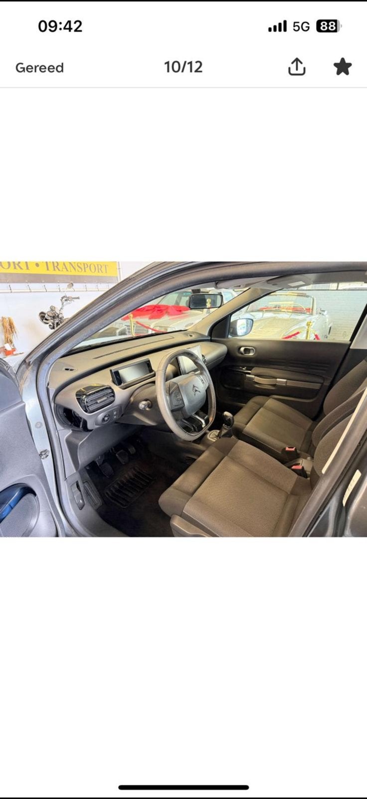 Citroën C4 Cactus Puretech 82pk 2015 Grijs, Auto's, Citroën, Particulier, C4 Cactus, Benzine, A, Hatchback, Handgeschakeld, Geïmporteerd