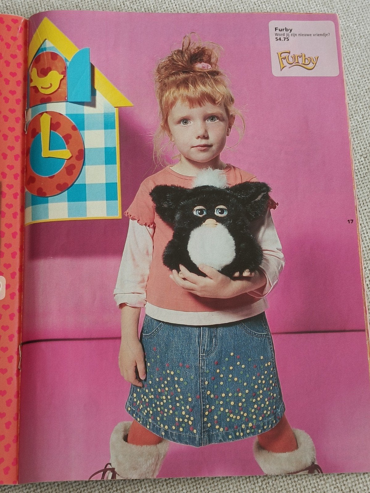 FURBY, 2005, VROOM & DREESMAN, FOLDER, RECLAME., Ophalen of Verzenden, Gelezen