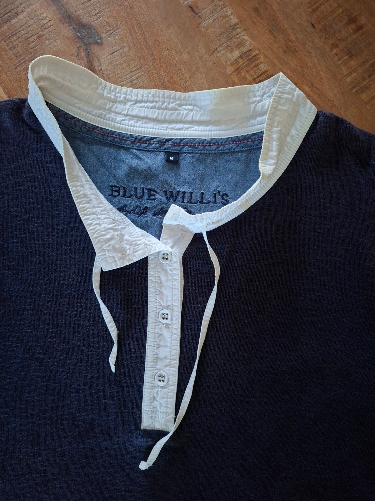 Een bijna nog nieuwe Bleu Willi's truitje, maat M, Blauw, Zo goed als nieuw, Bleu Willi's, Ophalen