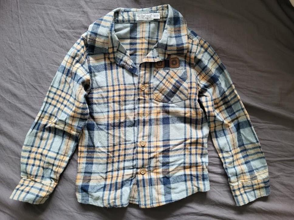 Leuke blouse, Kinderen en Baby's, Kinderkleding | Maat 92, Ophalen of Verzenden, Zo goed als nieuw, Jongen, Overhemd of Blouse